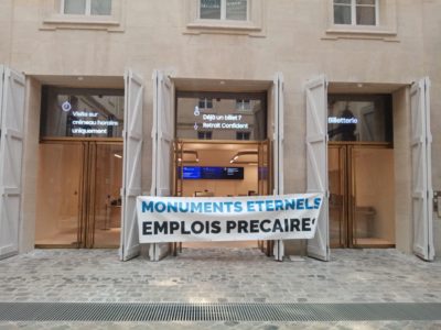 Communiqué de presse  3 jours de grève à l’Hôtel de la Marine :  9 CDI et un service public renforcé