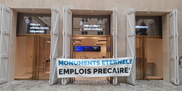 Communiqué de presse  3 jours de grève à l’Hôtel de la Marine :  9 CDI et un service public renforcé