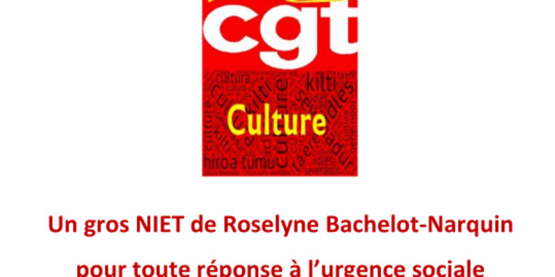 Un gros NIET de Roselyne Bachelot-Narquin pour toute réponse à l’urgence sociale dans les écoles d’architecture