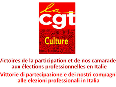 Victoires de la participation et de nos camarades aux élections professionnelles en Italie