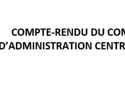 Compte-rendu du Comité technique d’administration centrale du 9 mai 2022