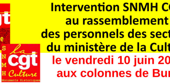 Le service public de la culture en devenir ! Le Centre des Monuments Nationaux