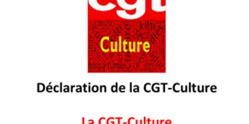 La CGT-Culture soutient les Iraniennes et Iraniens mobilisés pour défendre leurs libertés