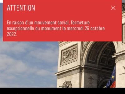 Arc de triomphe :  L’accueil des publics ce n’est pas que de la gestion de flux !