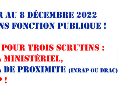 Archéo – Du 1er au 8 décembre 2022, votez CGT-CULTURE. Pour nos salaires, nos emplois, nos missions, nos droits