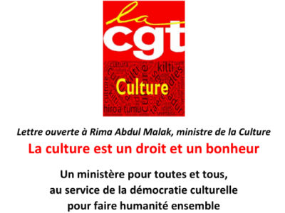 La culture est un droit et un bonheur