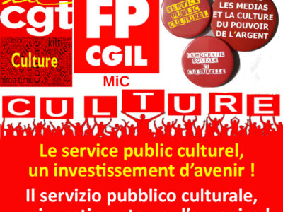 Le service public culturel, un investissement d’avenir