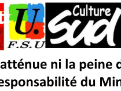 Le temps n’atténue ni la peine des victimes ni la responsabilité du Ministère