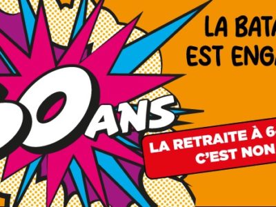 3ème journée d’action : C’est toujours NON à la retraite à 64 ans