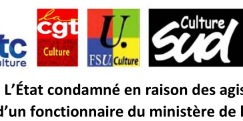 L’État condamné en raison des agissement d’un fonctionnaire du ministère de la Culture