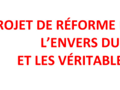 Projet de réforme des retraites : l’envers du décor et les véritables impacts