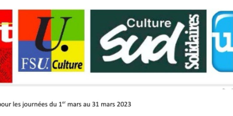 Préavis de grève pour les journées du 1er mars au 31 mars 2023