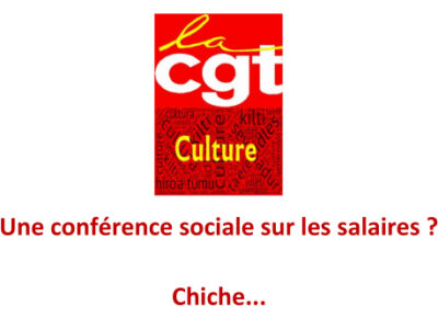 Une conférence sociale sur les salaires ? Chiche…