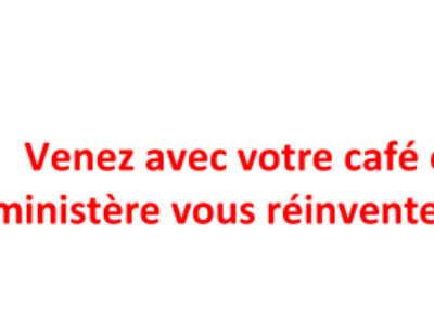 Venez avec votre café en poudre, le ministère vous réinvente l’eau chaude !