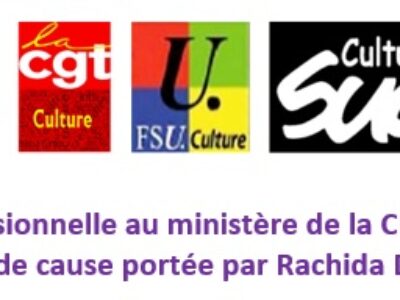 L’égalité professionnelle au ministère de la Culture : vers une grande cause portée par Rachida Dati ?