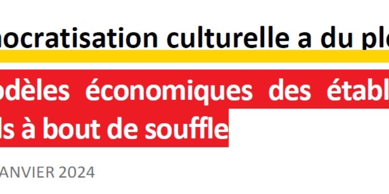 La démocratisation culturelle a du plomb dans l’aile