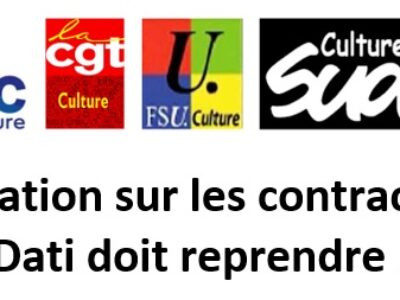 Négociation sur les contractuels : Rachida Dati doit reprendre la main !