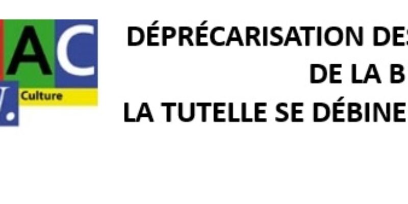 DÉPRÉCARISATION DES « VACATAIRES » DE LA BPI : LA TUTELLE SE DÉBINE HONTEUSEMENT