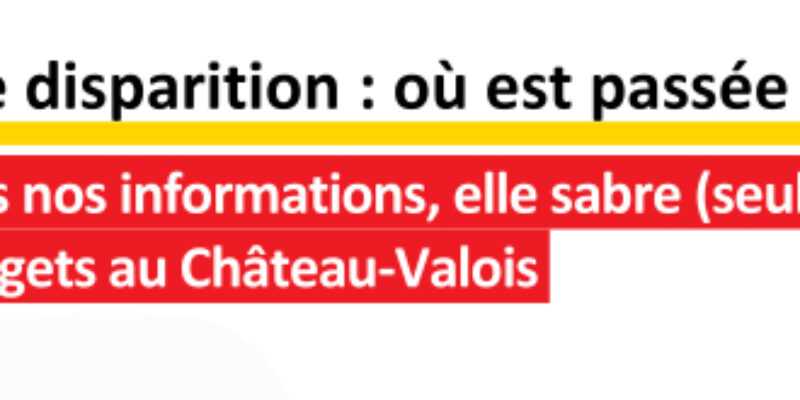 Où est passée Rachida ? Elle sabre les budgets à Valois !